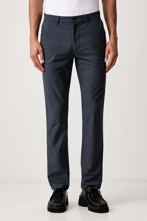 Calvin Klein Spodnie slim fit męskie szare regular waist LV04LF627G