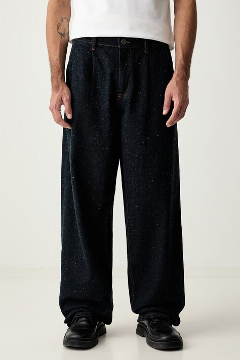 Guess Jeans relaxed fit džíny pánské námořnické modré M6YA0E D1256