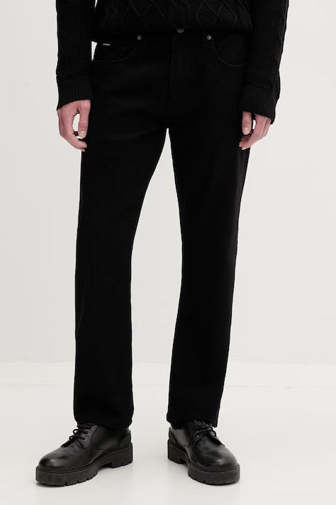 Guess Jeans дънки slim fit мъжки черни M5YA1C D6311