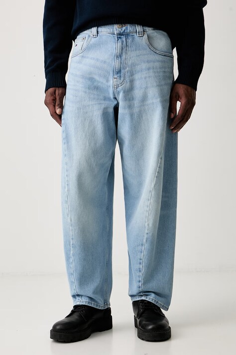 Tommy Jeans barrel traperice za muškarce plave DM0DM23882