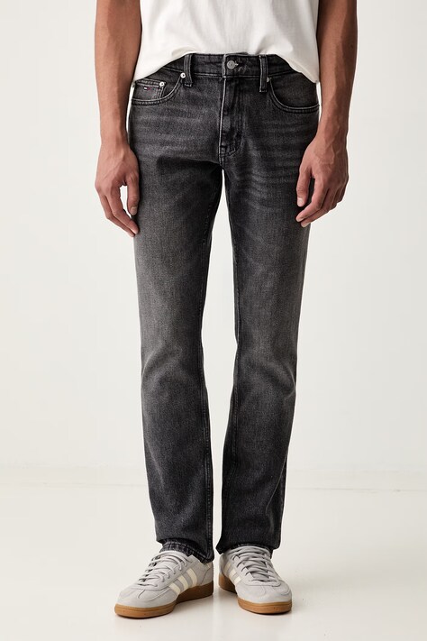 Tommy Jeans jeansy slim fit męskie szare DM0DM23341