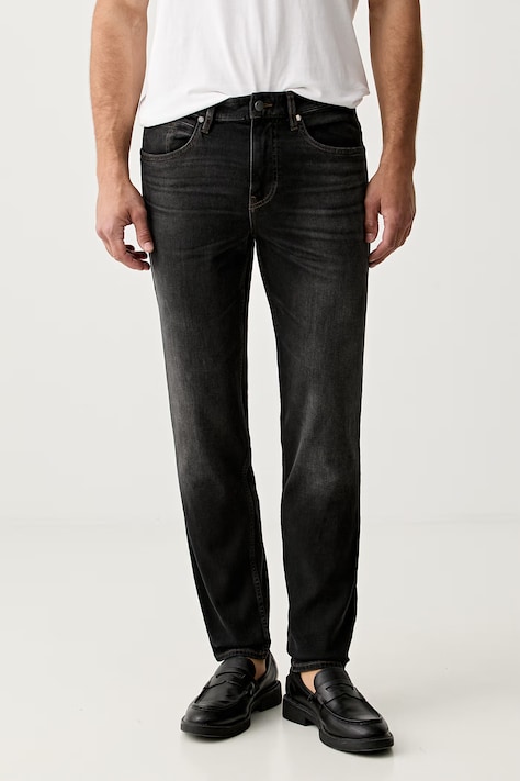 BOSS jeansy regularne męskie H-Re.Maine czarne 50566912