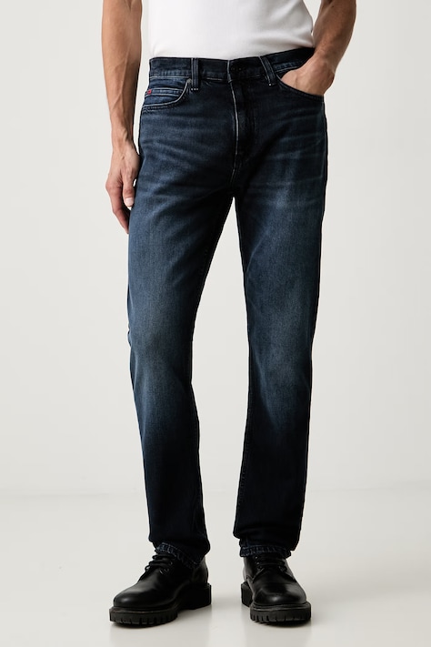 HUGO slim fit džíny pánské HUGO námořnické modré 50561250