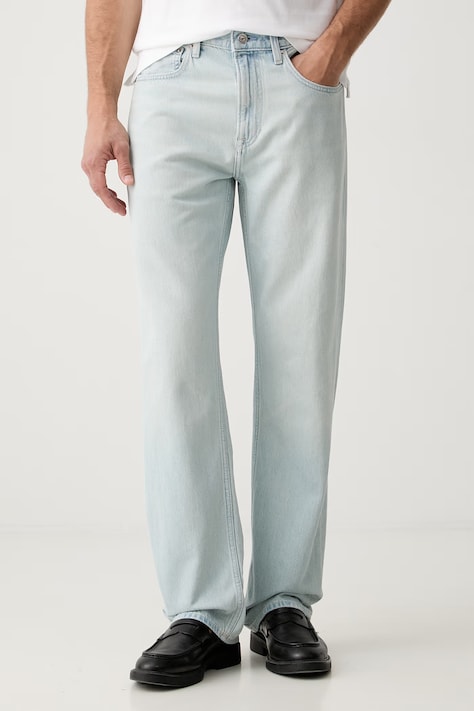 Calvin Klein Jeans straight férfi kék LV04RG701G