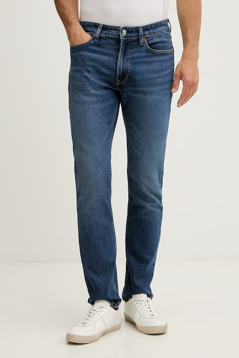 Calvin Klein Jeans jeansy slim fit męskie niebieskie LV04RB735G