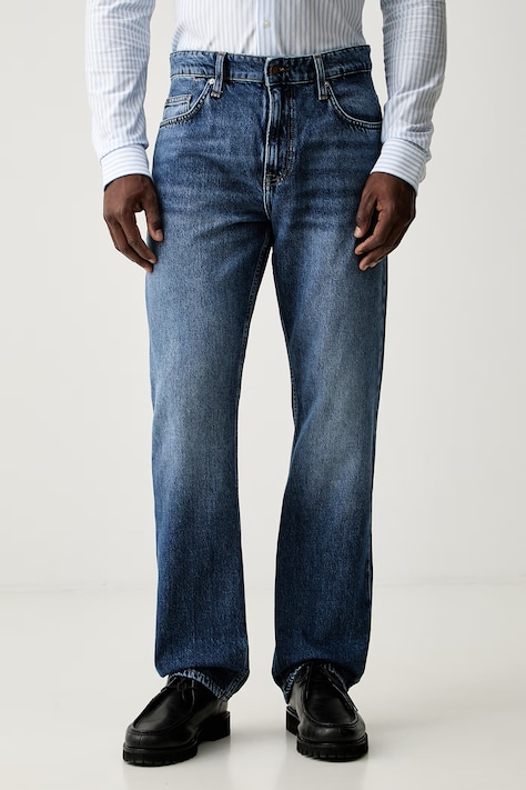 Guess jeansy regular męskie RODEO granatowe M6YA31 D1292
