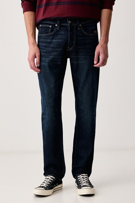 G-Star Jeansy męskie Streem Slim Tapered granatowe D28534-E205