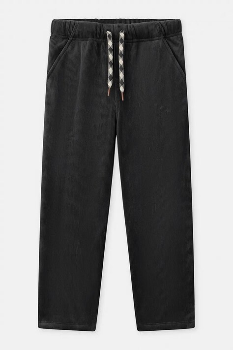 Sergent Major Spodnie straight dziecięce sztruksowe szare regular waist 26H3PG81CFP