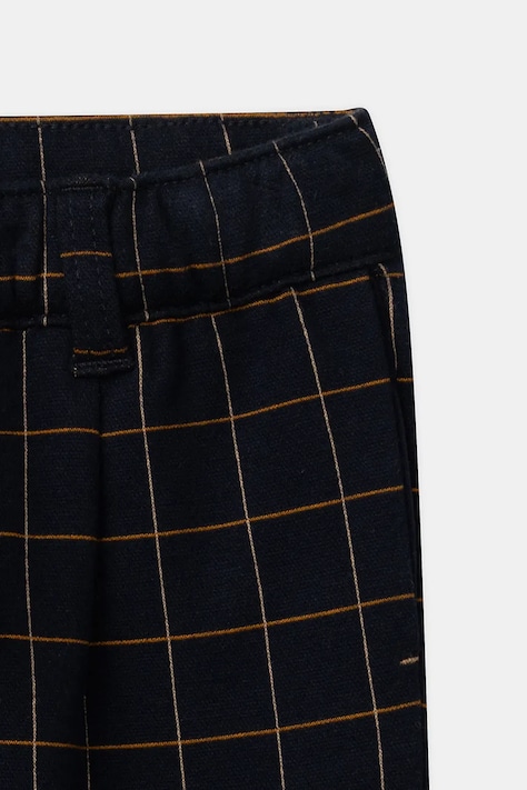 Sergent Major Kalhoty dětské s bavlnou námořnické modré regular waist 26H3PG51CFP