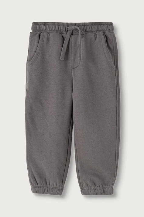 United Colors of Benetton Spodnie dresowe dziecięce z bawełną szare regular waist 39M2GF05O