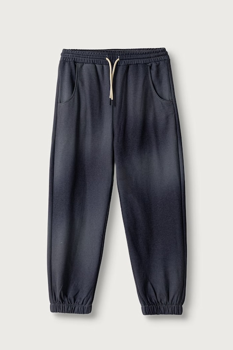 United Colors of Benetton Spodnie dresowe dziecięce z bawełną szare regular waist 34GSCF06U