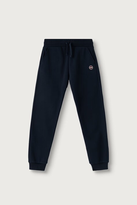 Colmar Spodnie dresowe dziecięce z bawełną granatowe regular waist 36000047N