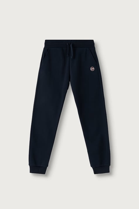 Colmar Spodnie dresowe dziecięce z bawełną granatowe regular waist 36000047N