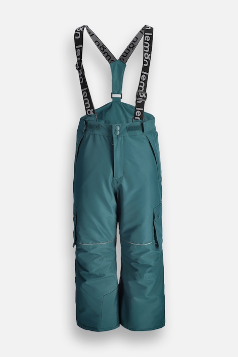 Lemon Explore Spodnie narciarskie dziecięce zielone OUTERWEAR SNOW&SKI BOY