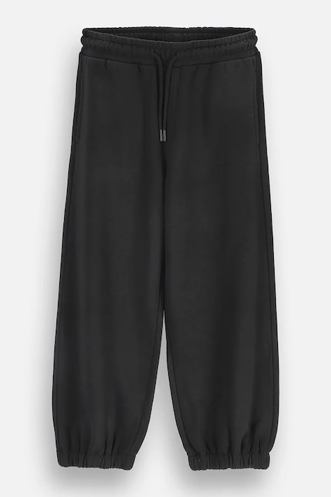 Coccodrillo Jogger kalhoty dětské s bavlnou černé GALACTIC RACE BOY JUNIOR