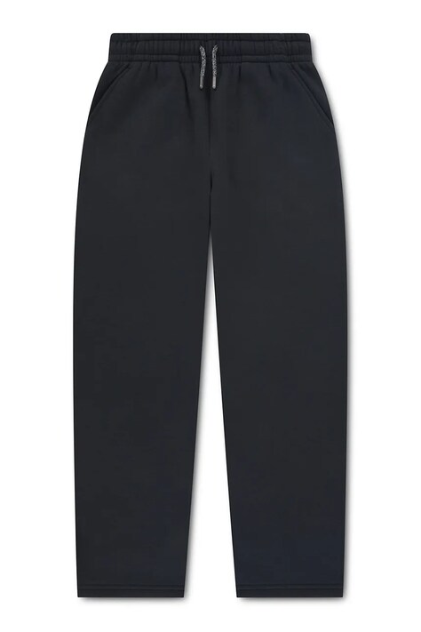 Levi's παντελόνι επίσημο παιδικό με βαμβάκι BAGGY CARPENTER SWEATPANT μαύρο κανονική 8ER345