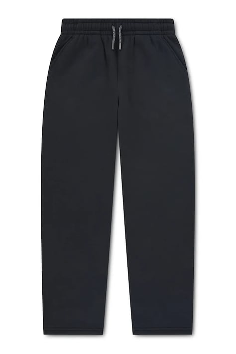 Levi's παντελόνι επίσημο παιδικό με βαμβάκι BAGGY CARPENTER SWEATPANT μαύρο κανονική 8ER345