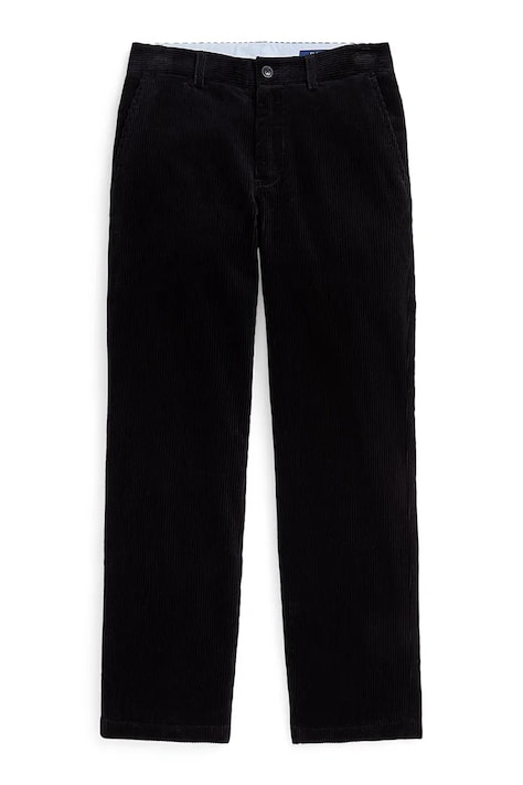 Polo Ralph Lauren панталон за деца от джинс черен със стандартна талия 323917121004