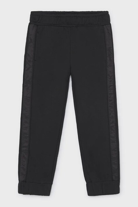 Mayoral pantaloni da tuta per bambini con cotone grigi regular waist 4507