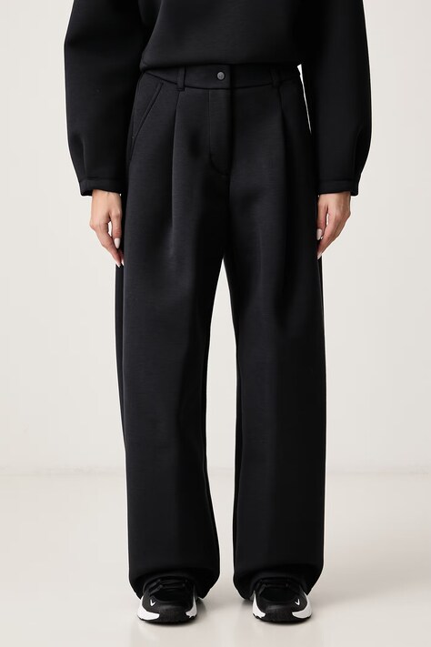 Nike Sportswear Kalhoty dámské s modalem Pregame Fleece černé regular waist IF0321.010