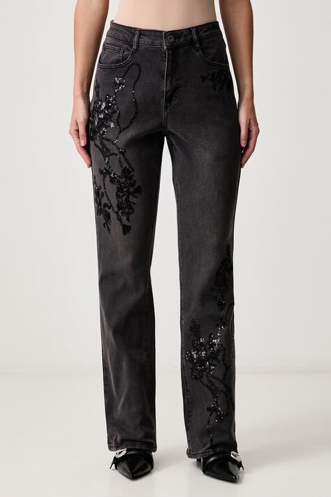 Joseph Ribkoff Jeansy damskie szare 264926