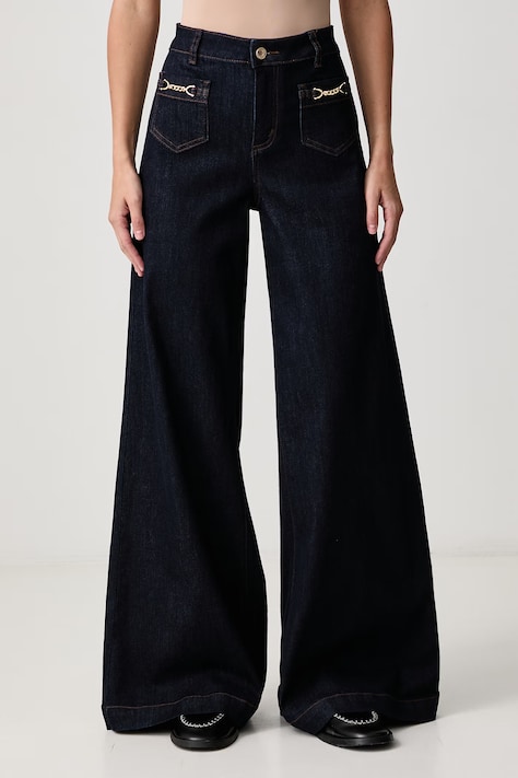 Joseph Ribkoff Jeansy bootcut damskie niebieskie 264902