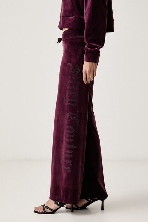 Juicy Couture спортивні штани жіночі OLD GOTHIC OG STRAIGHT — фото 4