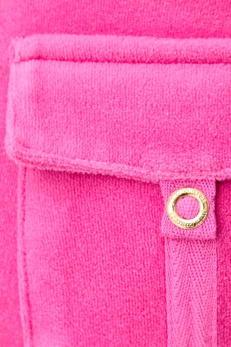 Juicy Couture спортивні штани жіночі велюрові WASHED CAISA ULTRA LOW RISE — фото 4