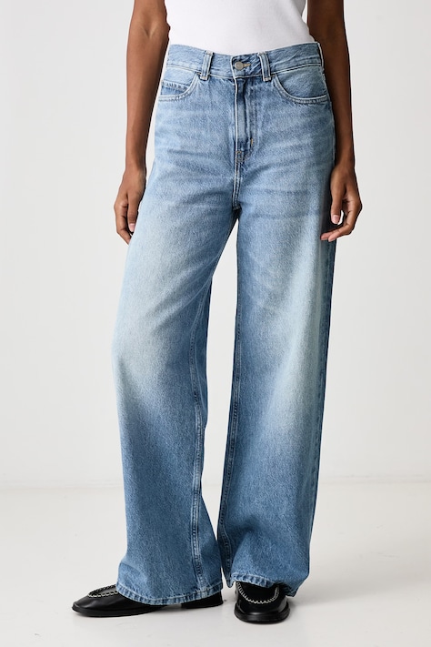 Carhartt WIP Jane Pant jeansy loose damskie niebieskie I030497