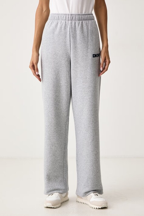 DKNY Spodnie dresowe damskie granatowe high waist DP6P3941