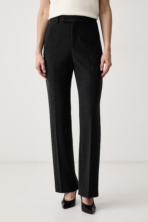 Max&Co. Spodnie damskie UGOLA szare high waist 2626786024200