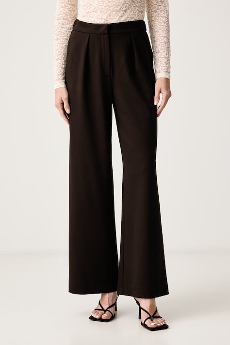 iBlues брюки для женщин с вискозой IBLNEPETA коричневые high waist 2627786011200