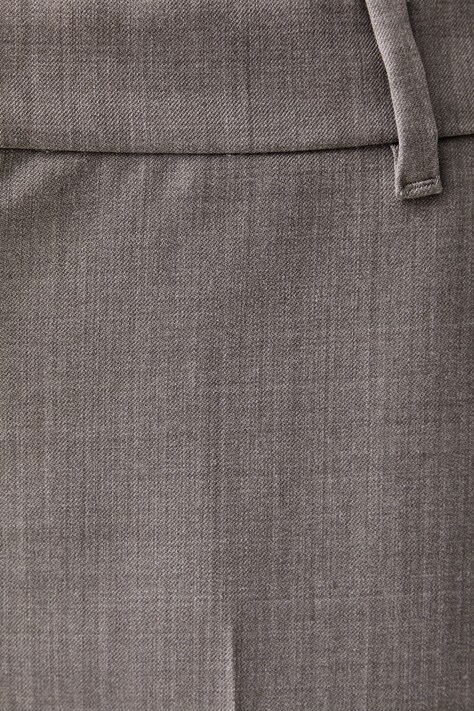 Marella Spodnie damskie z wełną MLLESORDIO szare regular waist 2623136201200