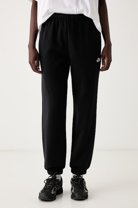 The North Face Spodnie dresowe damskie z bawełną Evolution czarne high waist NF0A8CWVJK31