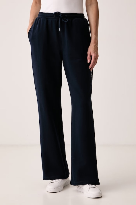 Tommy Hilfiger Loungwear hlače za žene od pamuka mornarsko plave UW0UW06620