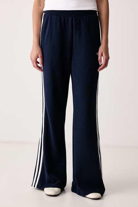 adidas Originals Спортивні штани жіночі темно-сині high waist KX6889