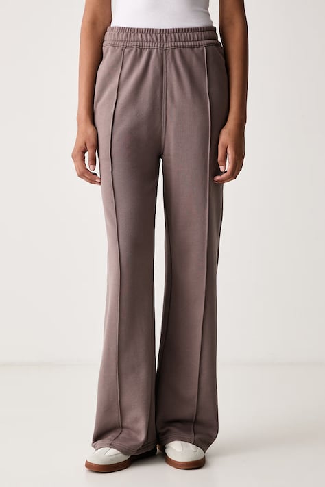 Calvin Klein Jeans Γυναικεία με βαμβάκι καφέ ψηλή LV047H220G
