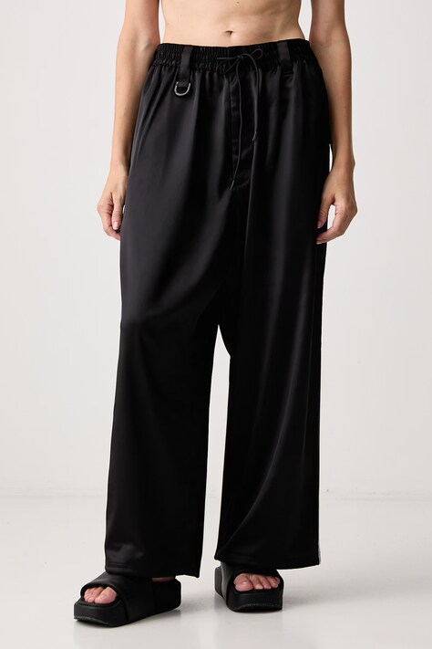 Y-3 GRD 3S SATIN TP sweatpants black KW9619