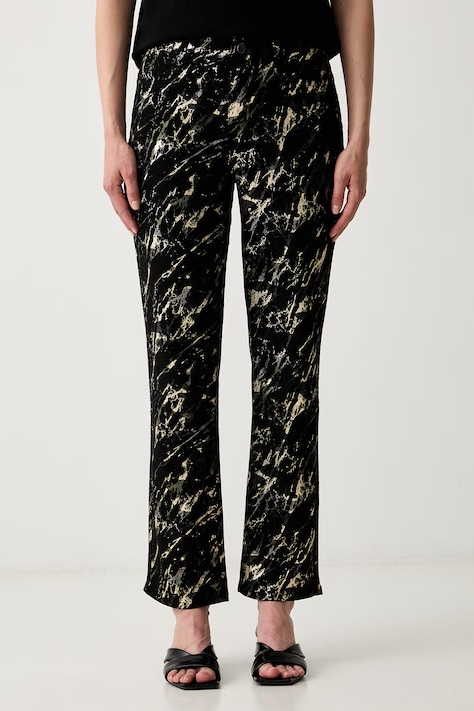 Joseph Ribkoff jeansy straight damskie czarne 263972