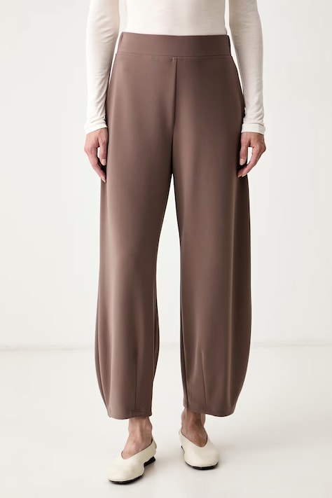 Joseph Ribkoff Spodnie damskie brązowe high waist 263217