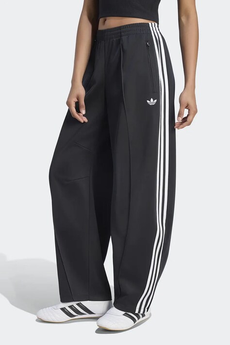 adidas Originals Spodnie damskie Firebird Barrel czarne regular waist LF1057