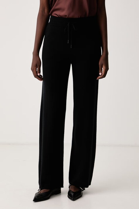 Zadig&Voltaire Spodnie damskie wełniane PARRAZ czarne KWPA01032