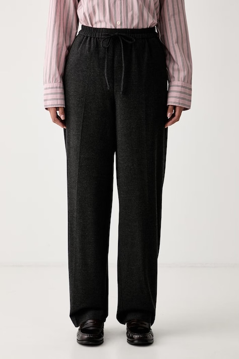 Marc O'Polo Spodnie damskie szare high waist 5000013432