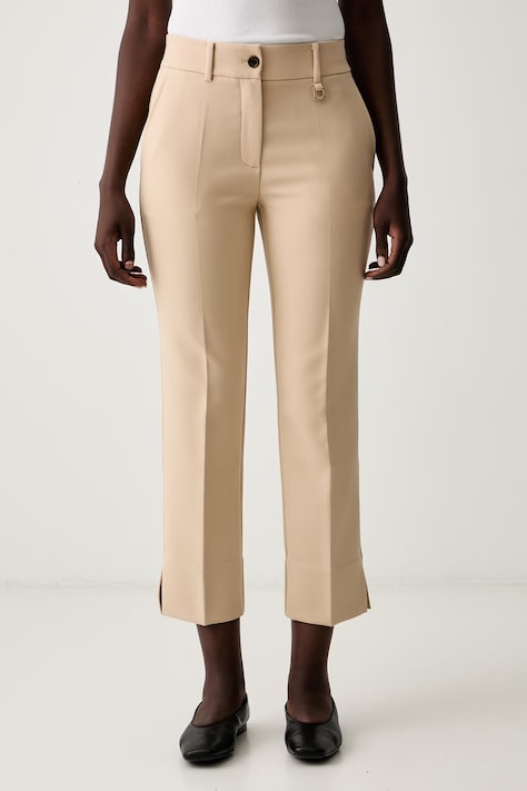 Joop! pantaloni carrot pentru femei bej high waist 30103312