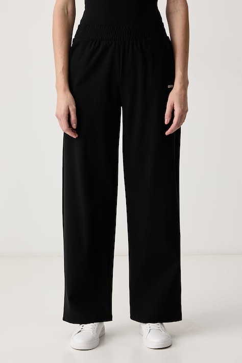Guess Spodnie dresowe damskie MARGUERITE czarne high waist V6BB26 K7135