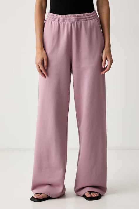 adidas Originals Спортивные штаны для женщин с хлопком Essentials розовые high waist KT2280