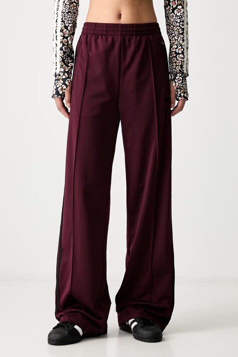 adidas Originals спортивні штани жіночі Firebird бордо high waist KS4669