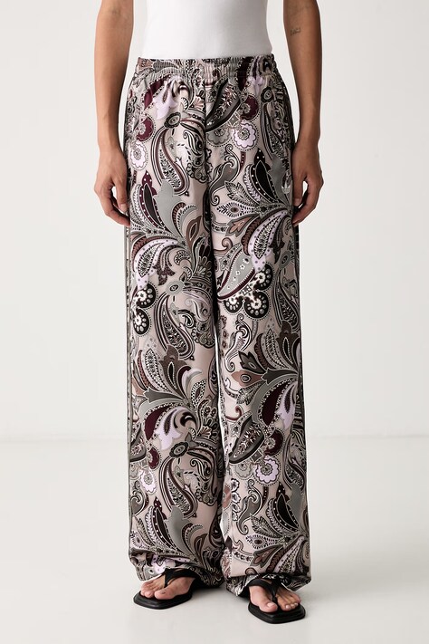 adidas Originals spodnie dresowe damskie Liberty beżowe high waist HY5000