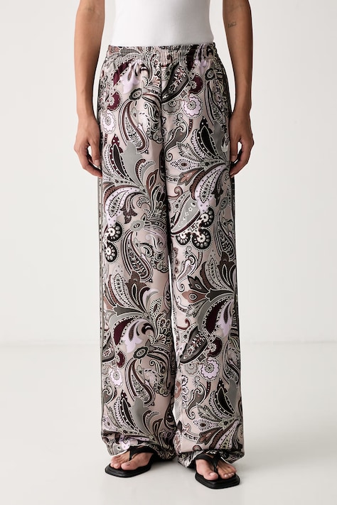 adidas Originals spodnie dresowe damskie Liberty beżowe high waist HY5000