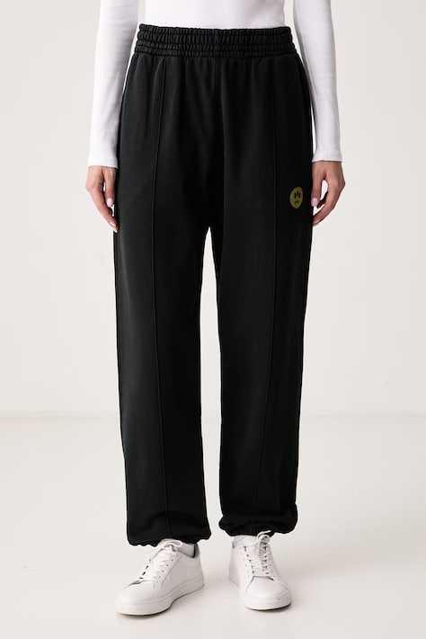 Barrow Спортивні штани жіночі бавовняні чорні high waist F6BWWOFP113